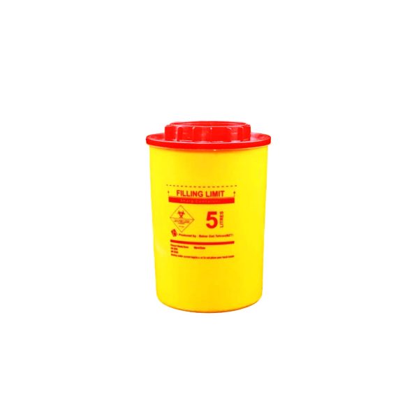 سیفتی باکس 5 لیتری بهار زیست - Baharzist Cylindrical Safety Box