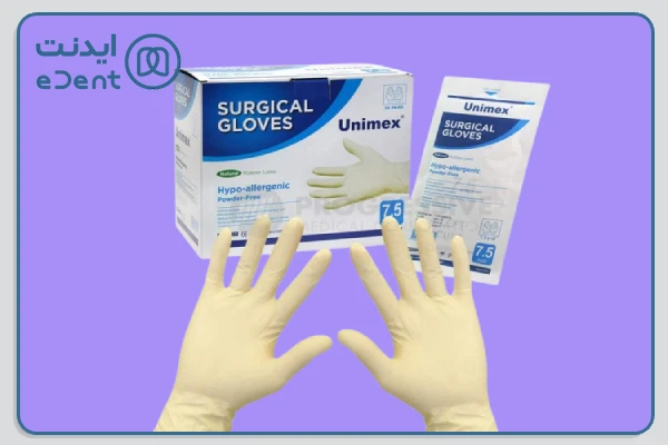 دستکش جراحی از انواع دستکش لاتکس است که استریل می‌باشد و مختص اعمال پزشکی است.