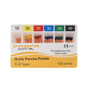 کن گوتا پرکا پروفا سایز 40 - Profa Gutta percha points