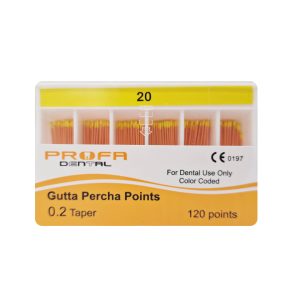 کن گوتا پرکا پروفا سایز 20 - Profa Gutta percha points